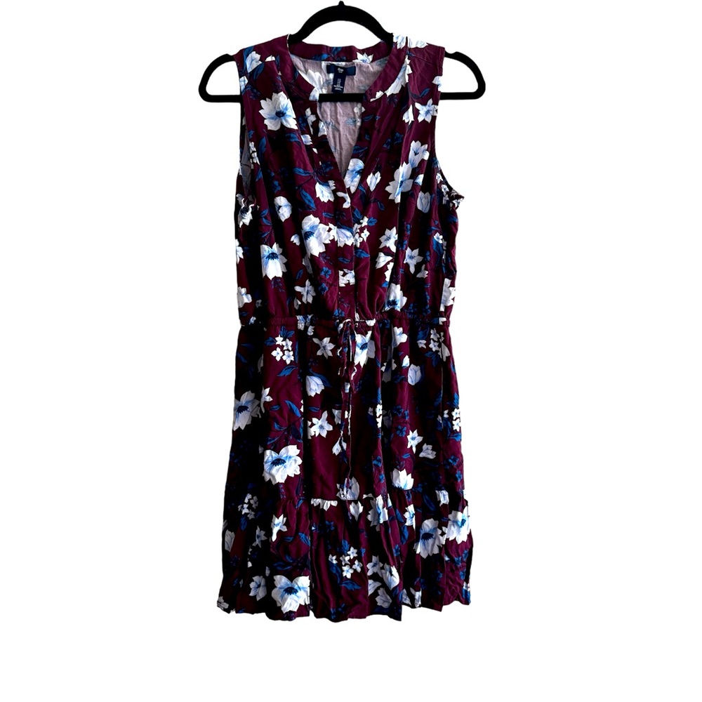 🖤5/$20 Floral Adjustable Waist Sleeveless Dress
